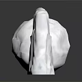 Three White Spheres And One Cube Practical Household Items For Daily Use