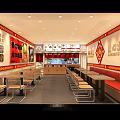Authentic Shaanxi Noodle Restaurant Storefront with Hele Noodles and Interior Seating