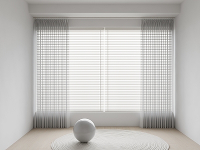 Modern MISSANA Curtains 3d model