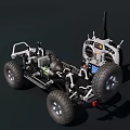 Remote control car remote control climbing car 3d model