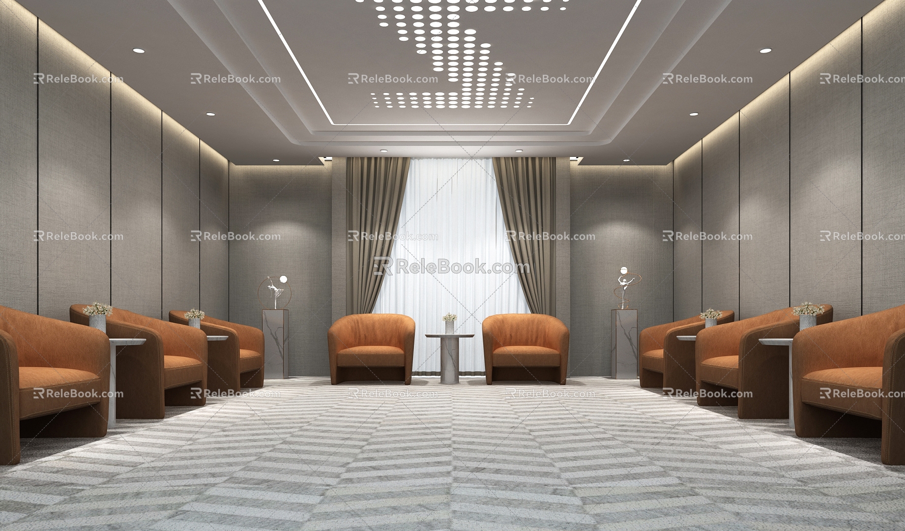 Reception Room VIP Room Reception Hall VIP Room Negotiation Room Business Negotiation Room Business Reception Room 3d model