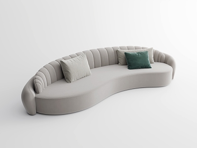 Modern shaped sofa model