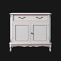 Classic Design Wooden Entryway Console Tables And Side Cabinets In Various Colors With Storage Doors