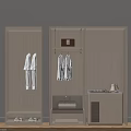 Modern Wooden Wardrobes with Hanging Space Shelves and Storage for Clothes Shoes and Accessories