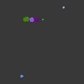 Collection of Diverse Trees with Various Foliage Shapes on Black Background
