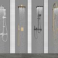 Modern Shower Shower 3d model