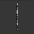 Medieval Long Metal Weapons With Decorative Spearheads And Polished Reflective Surface Design