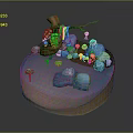 Game Environment Game Scene Fairy Tale Scene Fairy Tale Magic Scene Magic Item Fantasy Scene 3d model