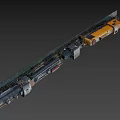 Vintage US Army Steam Locomotive on Railway Tracks with Classic Design
