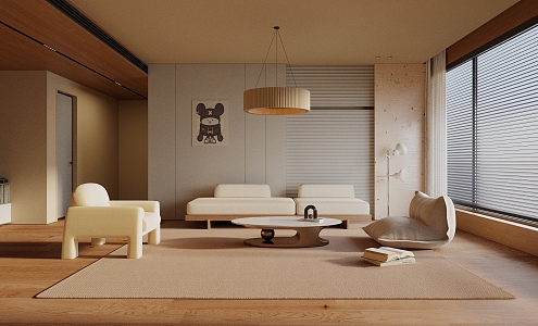 Living room 3d model