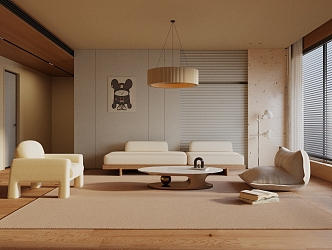 Living room 3d model