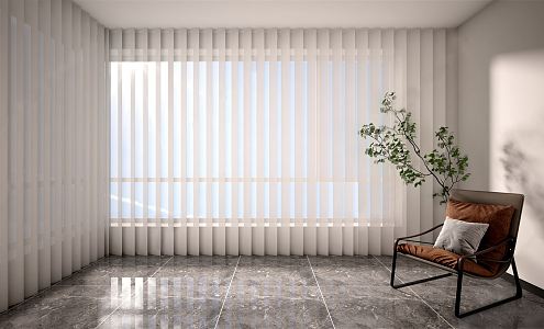 Modern Curtain Dream Curtain 3d model