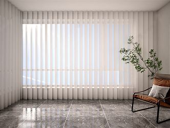 Modern Curtain Dream Curtain 3d model