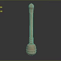Durable Copper Hardware Tool With Long Handle Metal Head And Stable Base