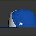 Stylish Blue And White Atlanta Braves Baseball Cap With New Era Logo