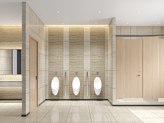 Modern toilet 3d model