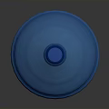 Blue Large Plastic Water Bucket For Household Daily Storage And Use