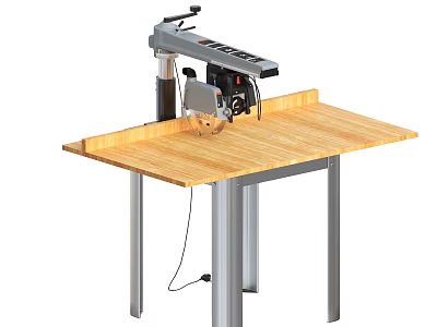 cutting saw radial saw circular saw electric saw sawing machine cutting machine 3d model