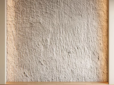 Elegant Modern Interior Design With Textured Background Wall And Natural Rough Texture 3d model