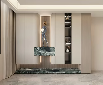 Modern Italian Entrance 3d model