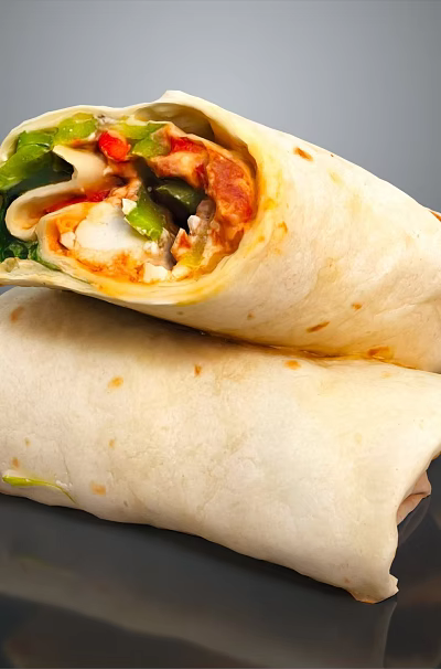 Loaded Flour Tortilla Burritos With Fresh Vegetables And Grilled Chicken 3d model Loaded Flour Tortilla Burritos With Fresh Vegetables And Grilled Chicken 3d model