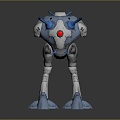 Mech Warrior Mech Soldier Machine Battlearm Mechanical Battlearm Machine Fighter Robot 3d model