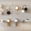 Wall lamp reading lamp bedside wall lamp 3d model