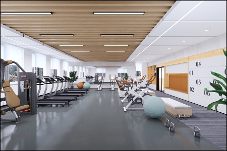 Gym 3d model