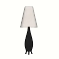 Retro table lamp 3d model