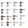 Different Styles of Door Handles With Various Finishes And Modern Designs