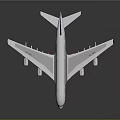 Lufthansa Commercial Passenger Airplane With White Body Blue Tail And Yellow Logo