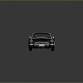 Vintage Black Classic Car With Sleek Design And Red Rims