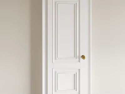 Door Interior Door Bedroom Door Single Door Swing Door 3d model
