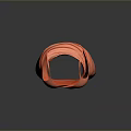 Orange Spaghetti Strap Top With Wrinkled Design For Daily Life Use