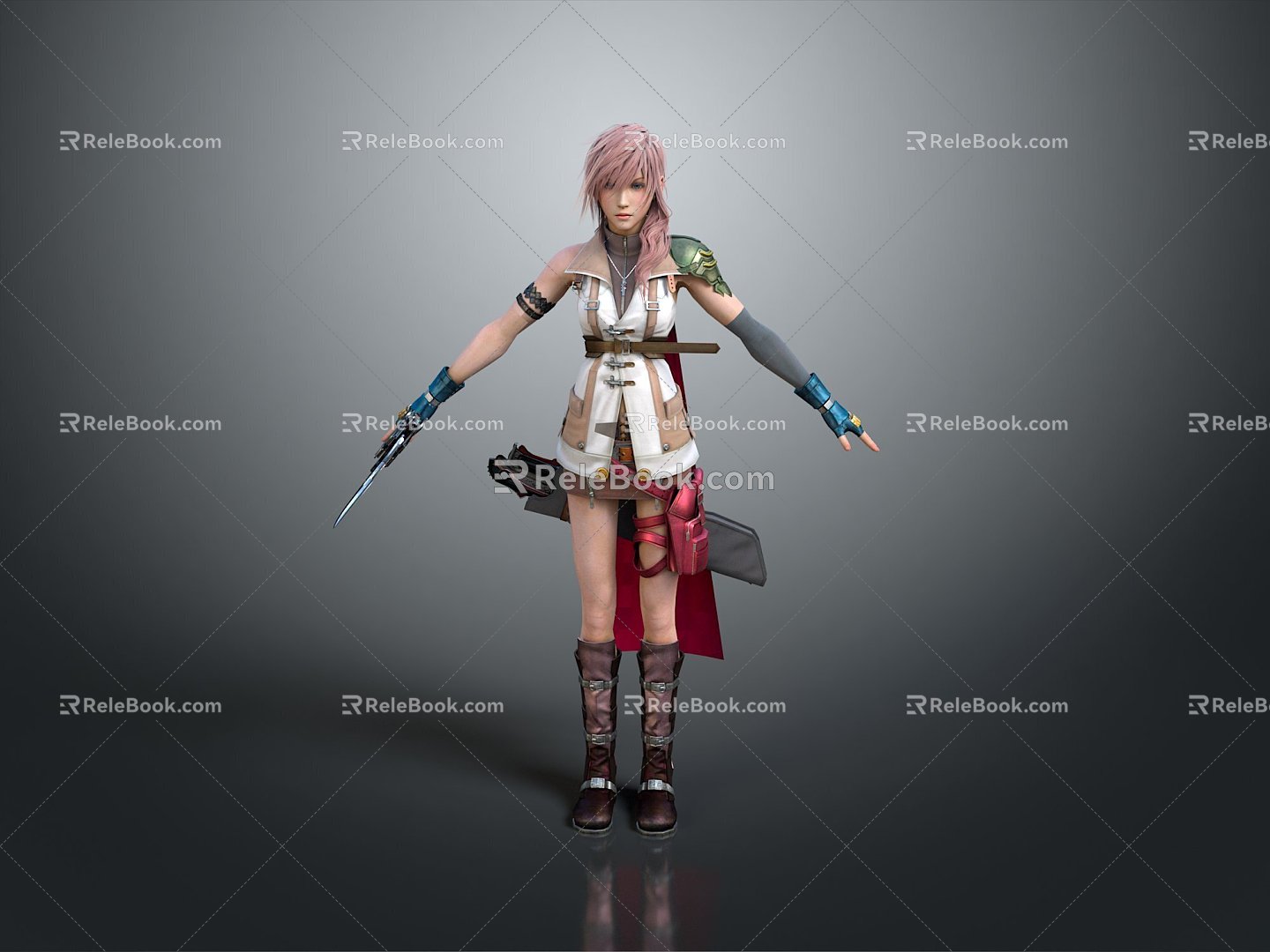 Sci-fi Beauty Cyber Beauty Sci-fi Woman Warrior Future Woman Warrior Sci-fi Lady Soldier Cyber Woman Warrior 3d model