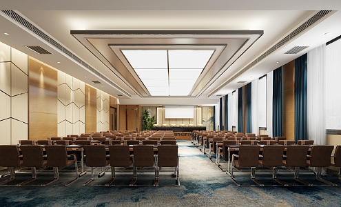 Conference Hall 3d model