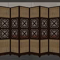 Screen partition 3d model