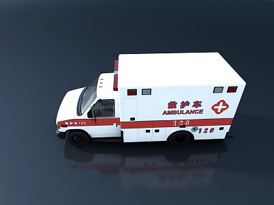 Modern Ambulance 3d model