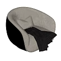 Single sofa 3d model