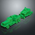 Military Truck Military Transporter Military Transporter Armed Transporter Armored Transporter 3d model