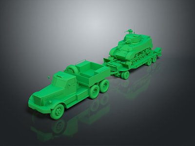 Military Truck Military Transporter Military Transporter Armed Transporter Armored Transporter 3d model