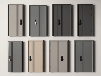 Security door 3d model