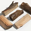 Unique Rustic Wooden Garden Ornaments Natural Log Pieces for Outdoor Decorative Use