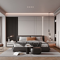 Modern Bedroom 3d model