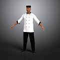 Characters Chef Game Characters Game Characters Realistic Characters Cartoon Characters Handset 3d model