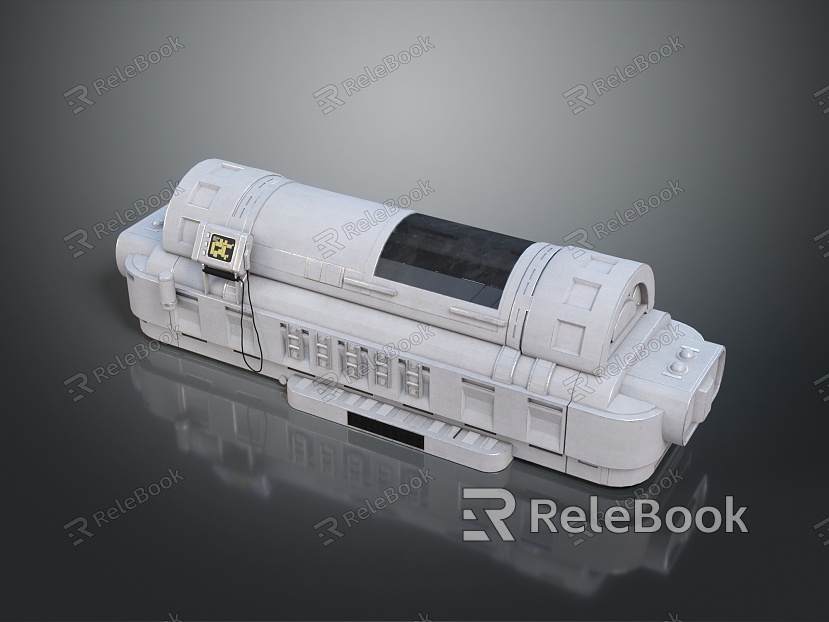 Sci-fi Capsule Space Capsule Hibernation Capsule Freezing Capsule Rest Capsule Rest Capsule model