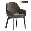 Modern Accent Chair With Beige Upholstery Armrests And Black Wooden Legs Multiple Color Options