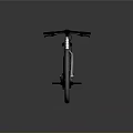 Sleek Modern Bicycle With Sturdy Frame Large Wheels And Comfortable Seat