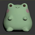 Frog Poison Frog Game Frog Reptile Cold Blooded Animal Reptile 3d model