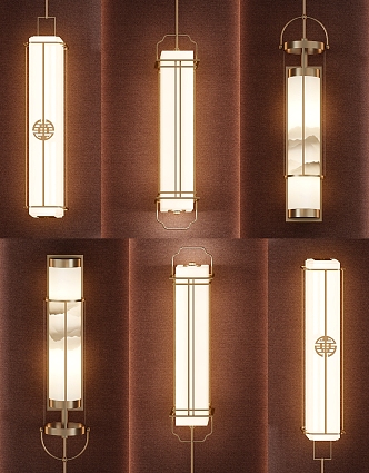 New Chinese Style Wall Lamp Decorative Wall Lamp Wall Lamp 3d model